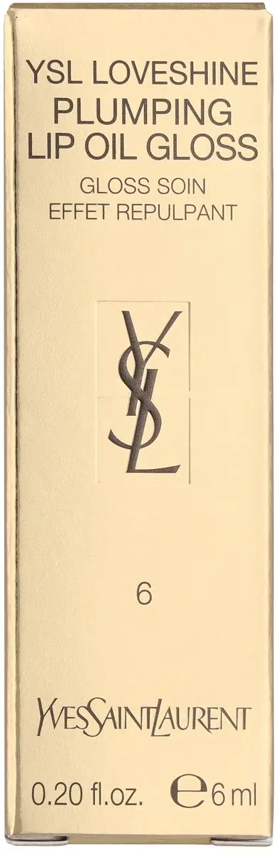 YSL Loveshine Lip Gloss #6 Espresso Stardust 6ml