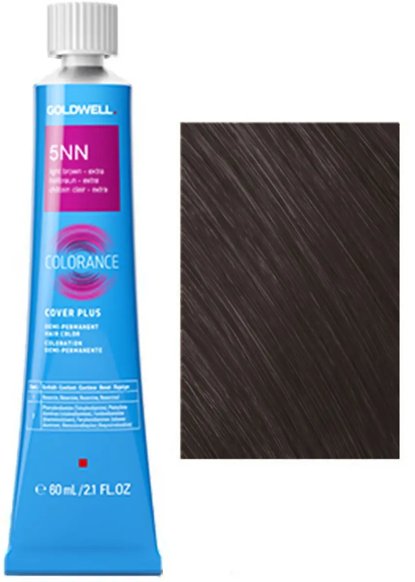 Goldwell Colorance Cover Plus NN Shades 5NN Lichtbruin - 60ml