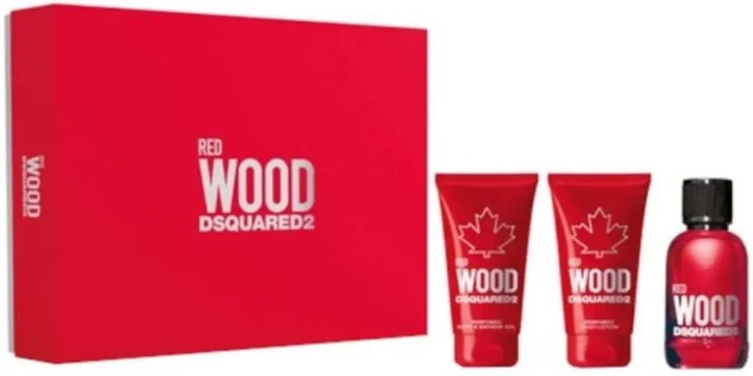 Dsquared2 Red Wood Giftset EDT 50ml - 150ml