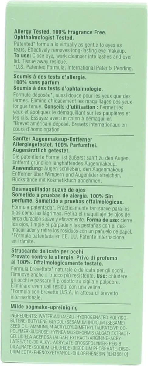 Clinique Naturally Gentle Oogmake-upreiniger 75ml