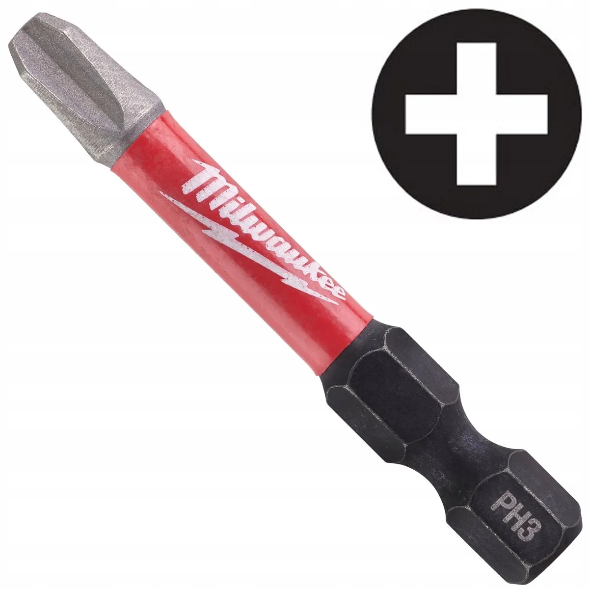 Milwaukee Shockwave PH3 Schroefbits 50mm - 1 Stuk