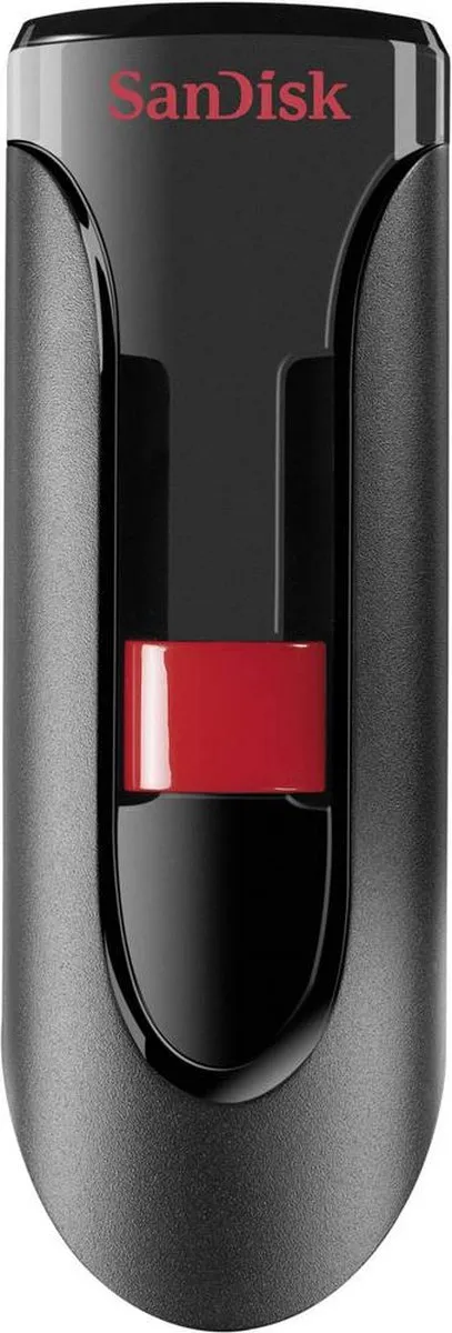 SanDisk Cruzer Glide SDCZ60-064G-B35 USB Stick 64GB - Zwart