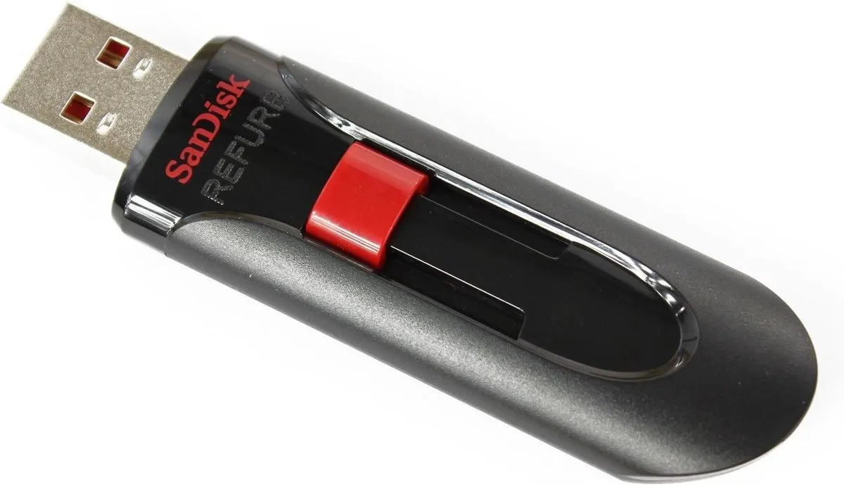 SanDisk Cruzer Glide SDCZ60-064G-B35 USB Stick 64GB - Zwart