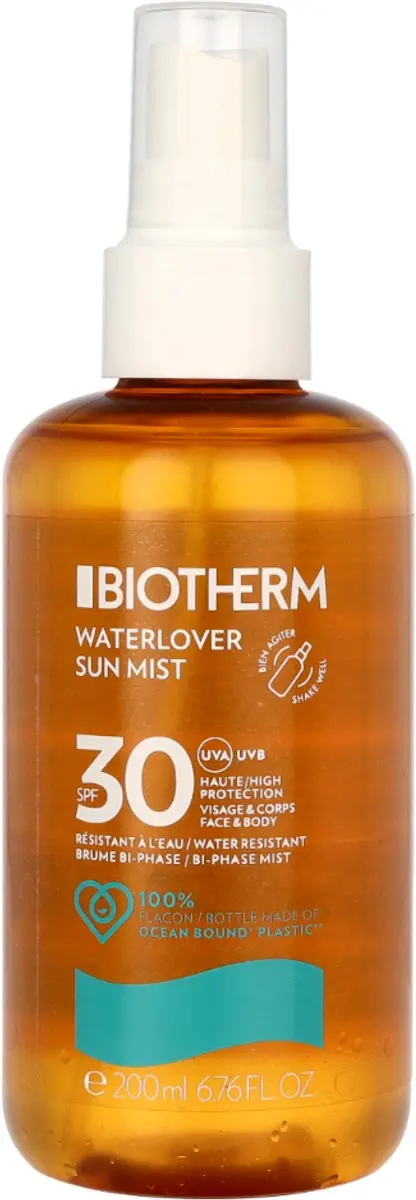 Biotherm Waterlover Sun Mist SPF 30 - 200ml - afbeelding 6 van 6
