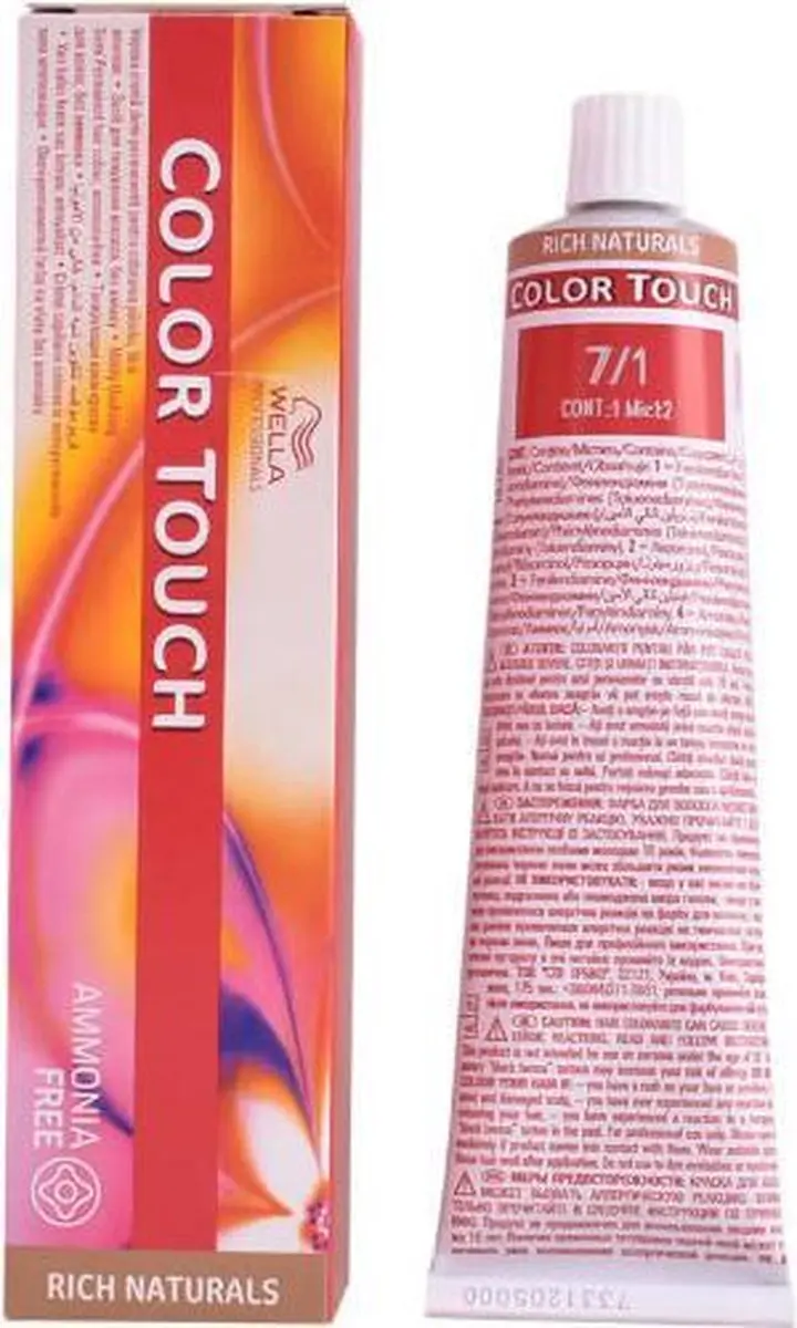 Wella Professionals Color Touch 7/1 Blond Medium Cenusiu 60ml