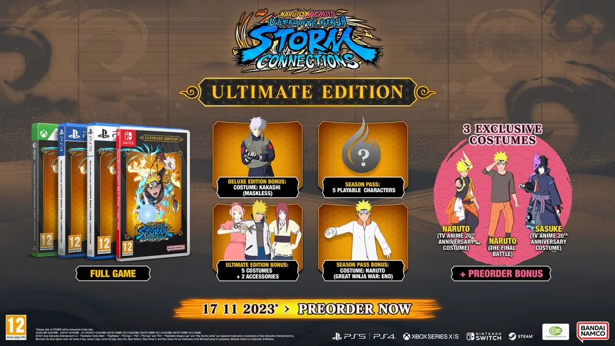 Naruto X Boruto Ultimate Ninja Storm Connections Ultimate Edition - PS5