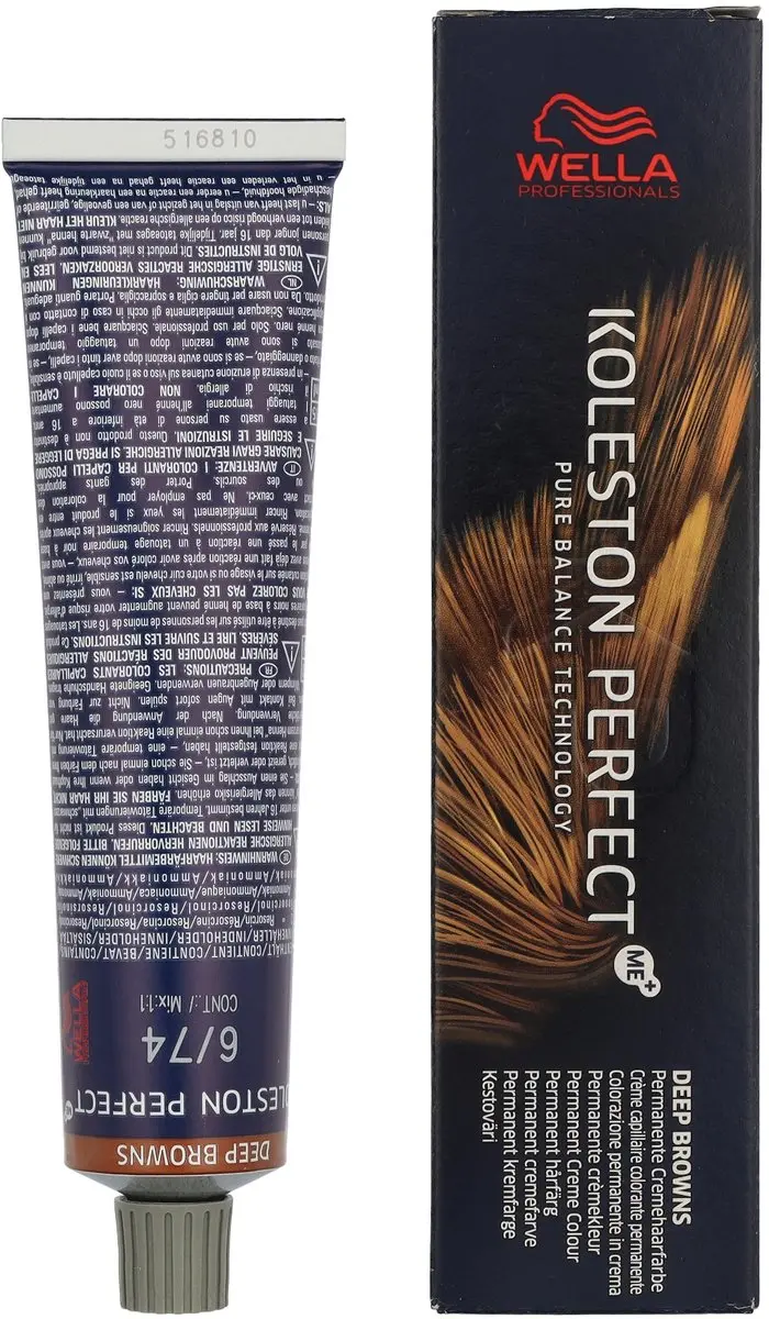 Wella Professionals Koleston Perfect Me+ Haarverf 6/74 Deep Browns 60ml