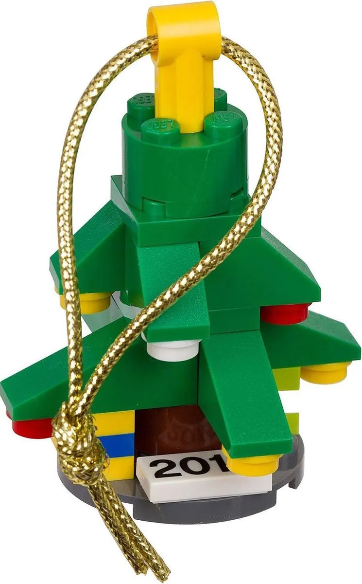 LEGO Ornament Kerstboom 32-delig - Goud/ Groen