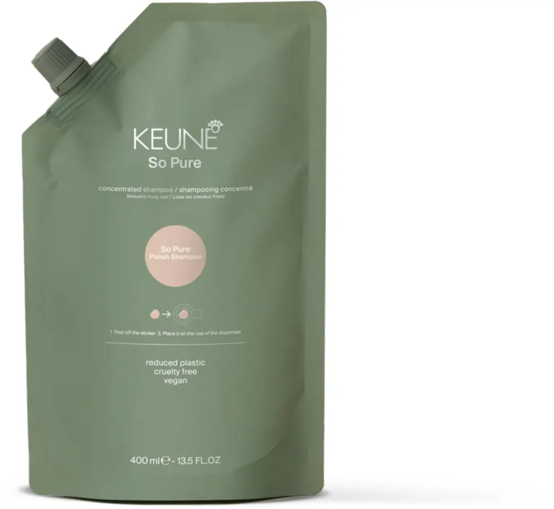 Keune So Pure Polish Shampoo Refill 400ml