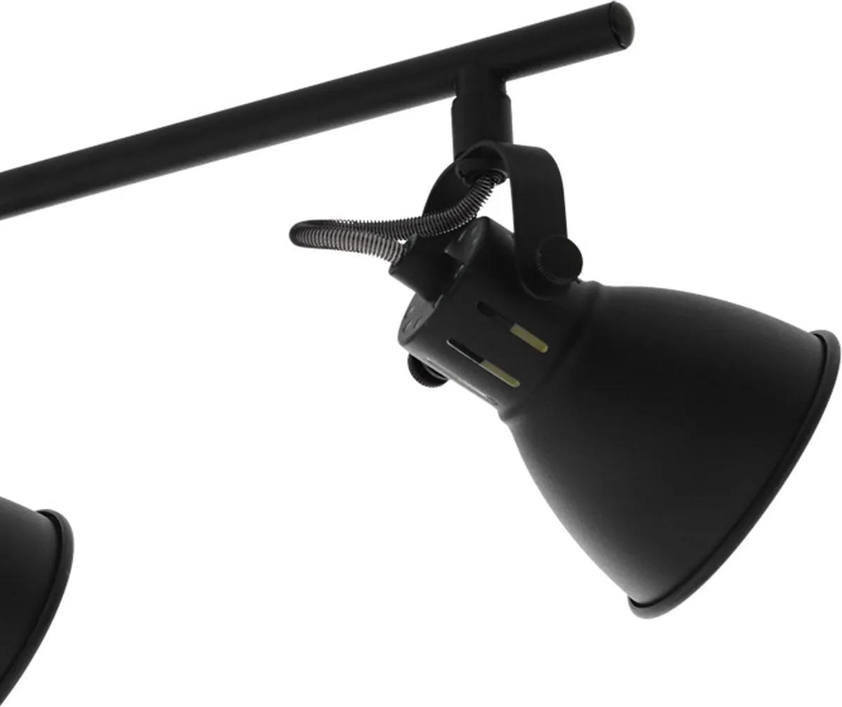 Eglo Seras 2 Spot - 4x GU10 - 77cm - Zwart
