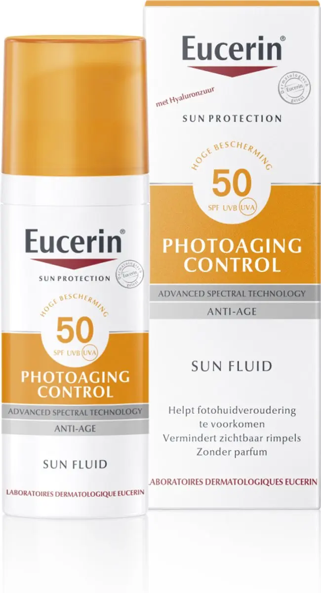 Eucerin Sun Photoaging Control Fluid Zonnebrand Gezicht SPF 50