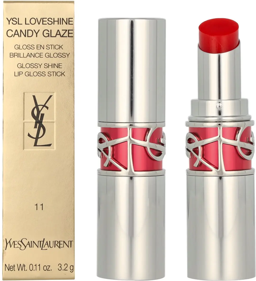 Yves Saint Laurent Loveshine Candy Glaze 3.2g - 11 Red Thrill