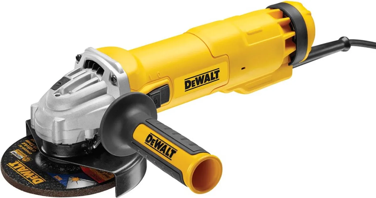 DeWalt DWE4217-QS Haakse Slijper 125mm - 1200W - Metaal