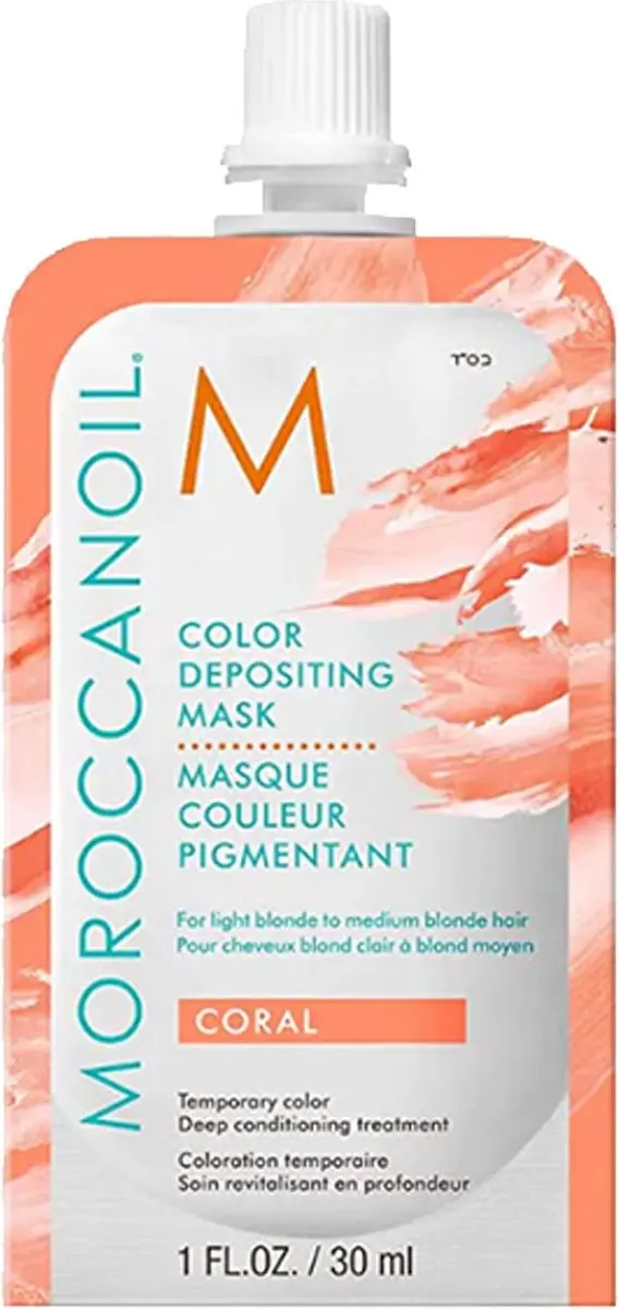 Moroccanoil Color Depositing Mask 30ml - Coral