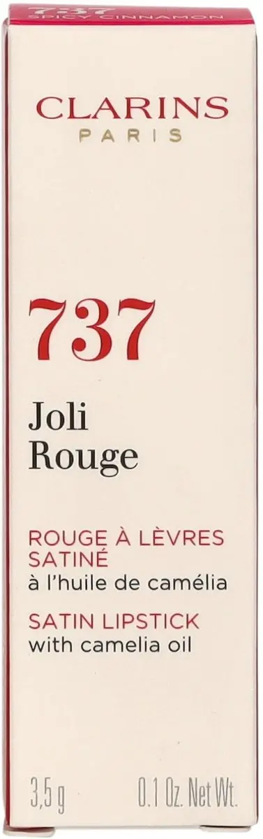 Clarins Joli Rouge 3.5g - 737 Spicy Cinnamon