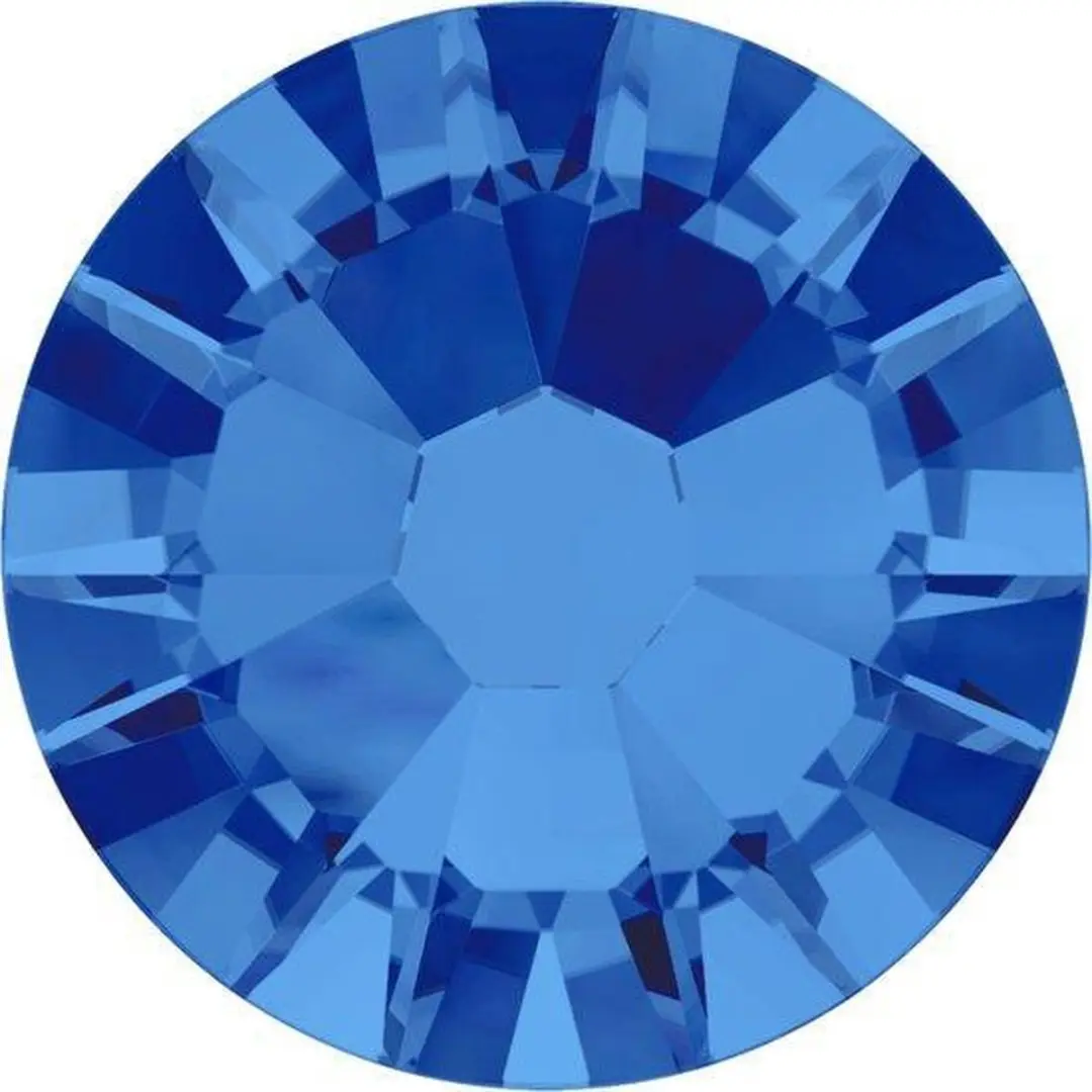 Swarovski Sapphire SS8 Kristalsteentjes 100 Stuks