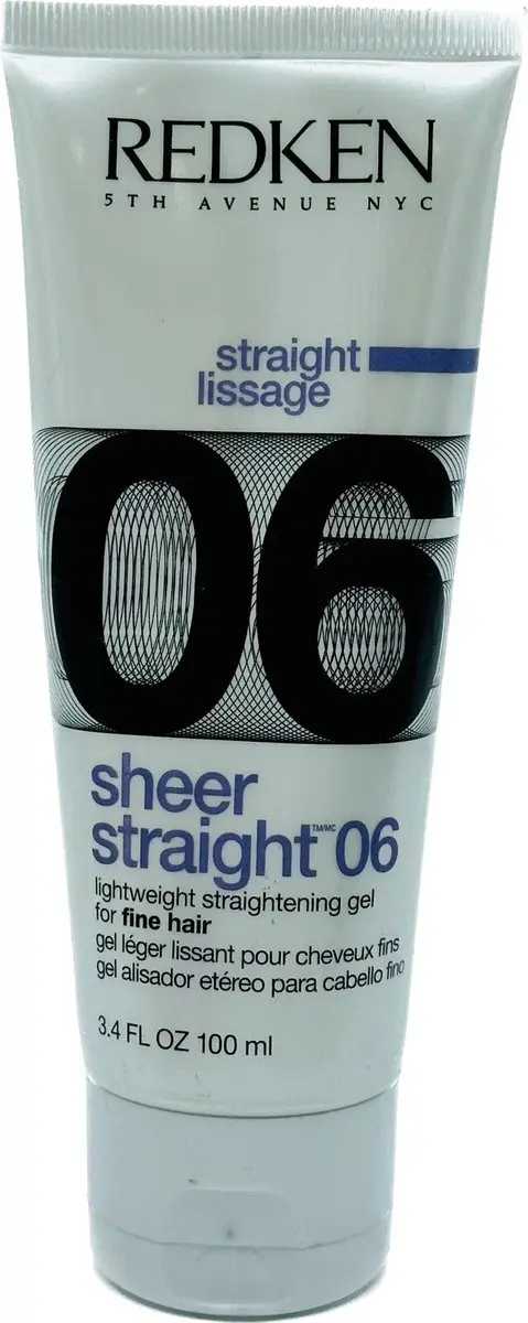 Redken Sheer Straight 06 Lichtgewicht Stijltgel 100ml