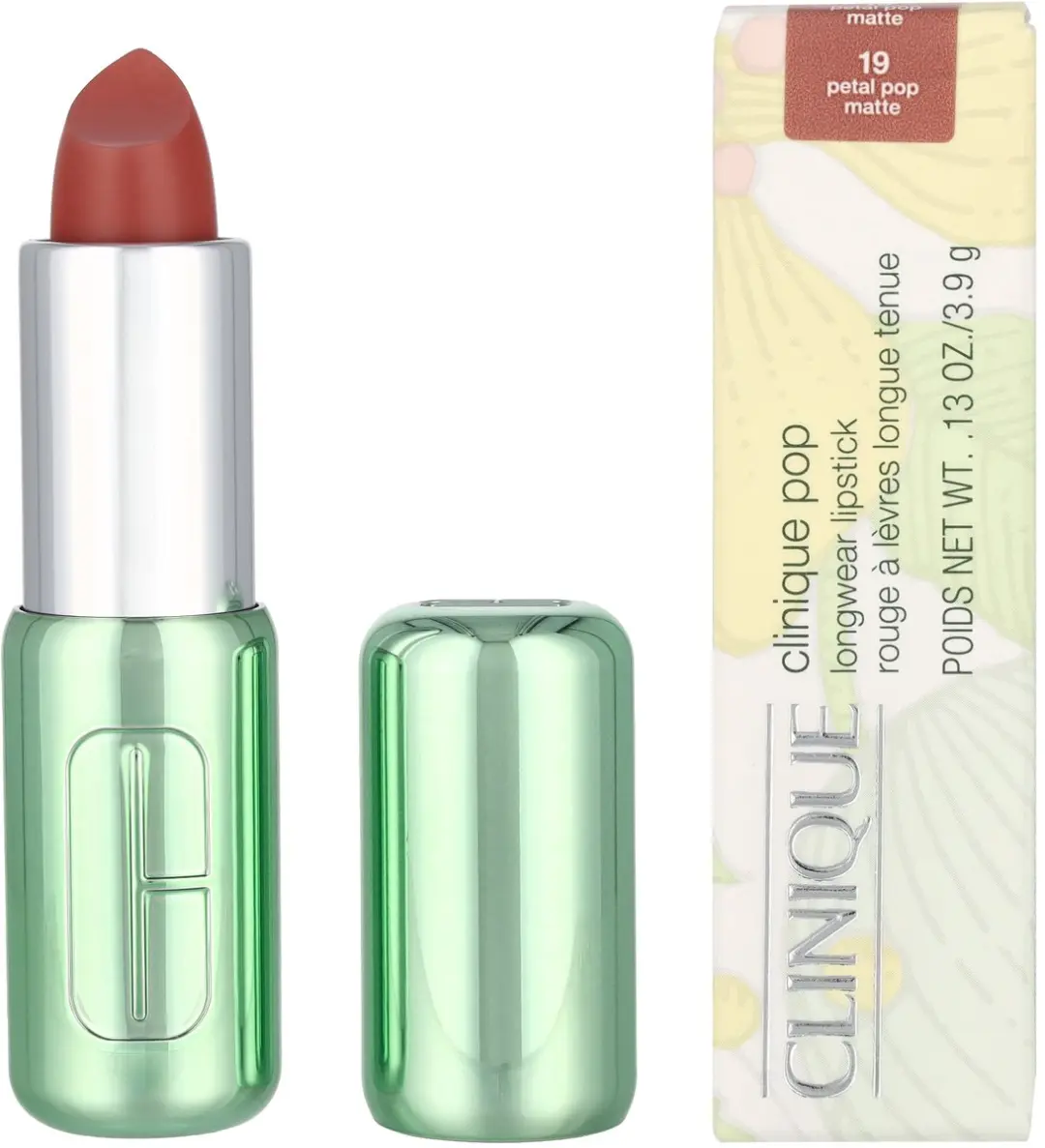Clinique Pop Longwear Matte Lipstick 19 Petal Pop - 3.9g