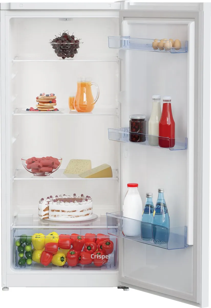 Beko RSSA215K40WN Vrijstaande Koelkast 198L - 3 Plateaus - Wit