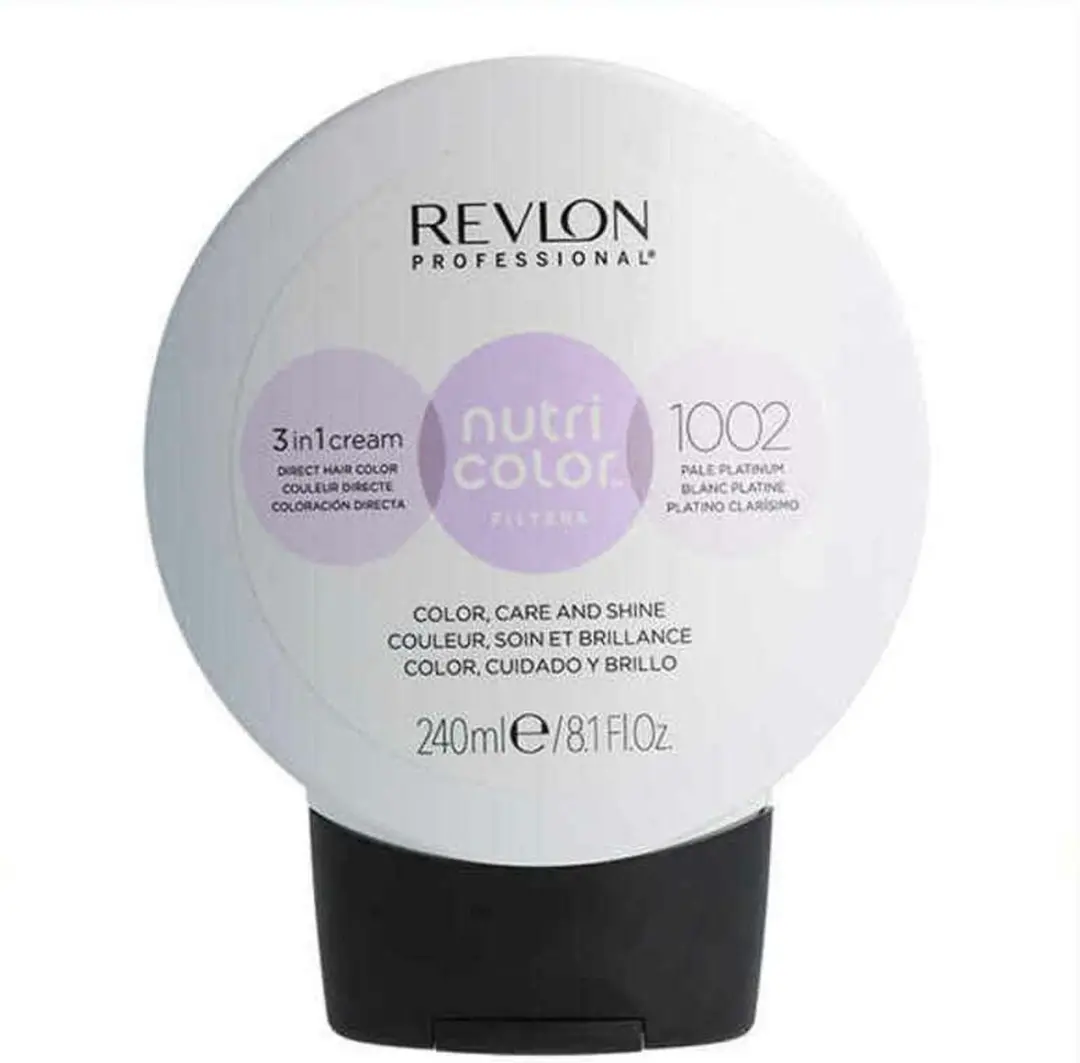 Revlon Nutri Color Platinum Haarmasker 150ml - Zwart - afbeelding 6 van 6