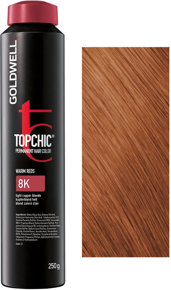 Goldwell Topchic Depot Bus 8-K Lichtblond Koper 250ml