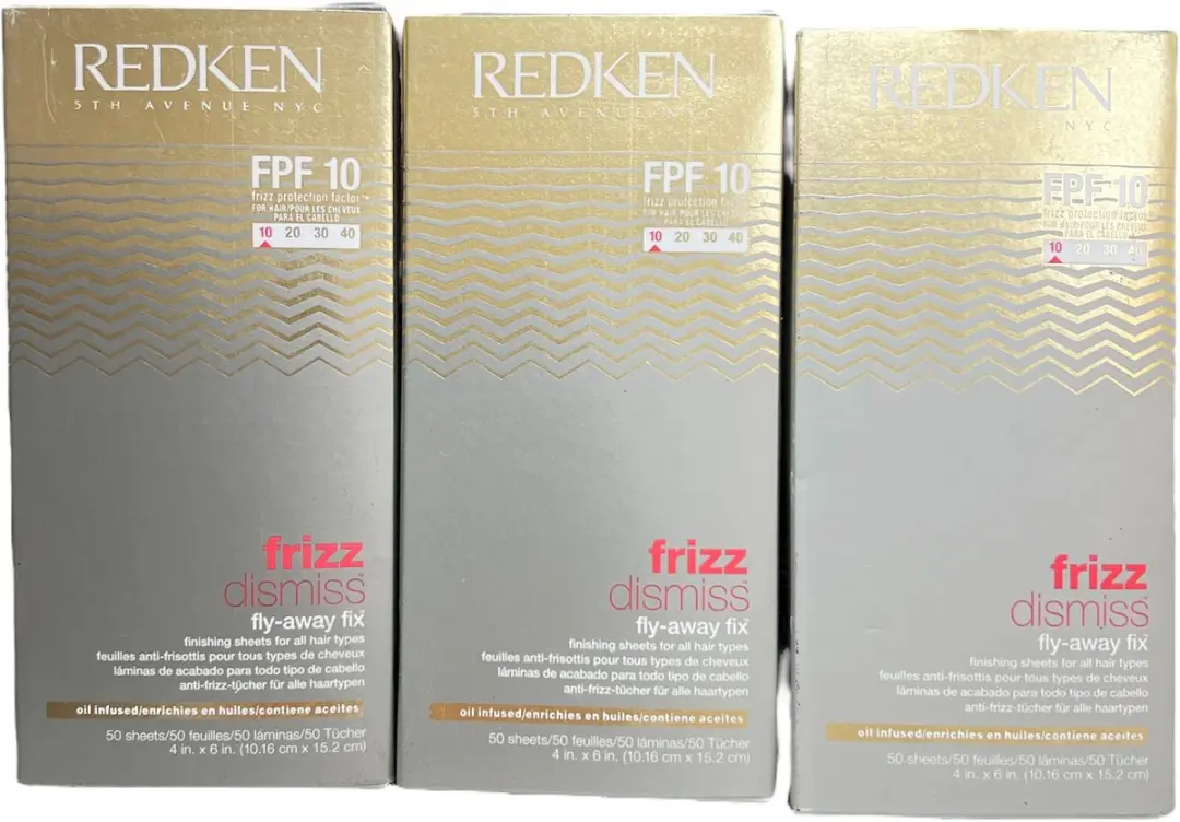 Redken Frizz Dismiss Fly-Away Fix 150 Stuks (3x50)