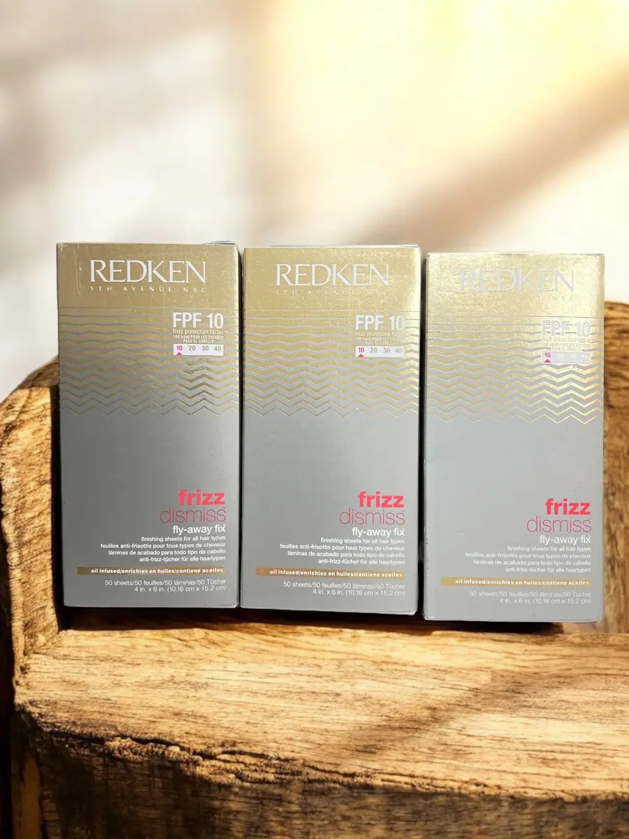 Redken Frizz Dismiss Fly-Away Fix 150 Stuks (3x50)