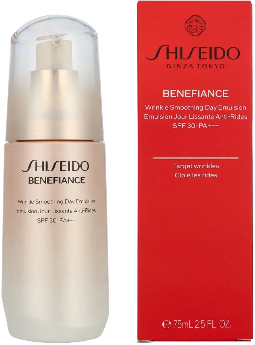 Shiseido Benefiance Wrinkle Smoothing Day Emulsion SPF20 75ml