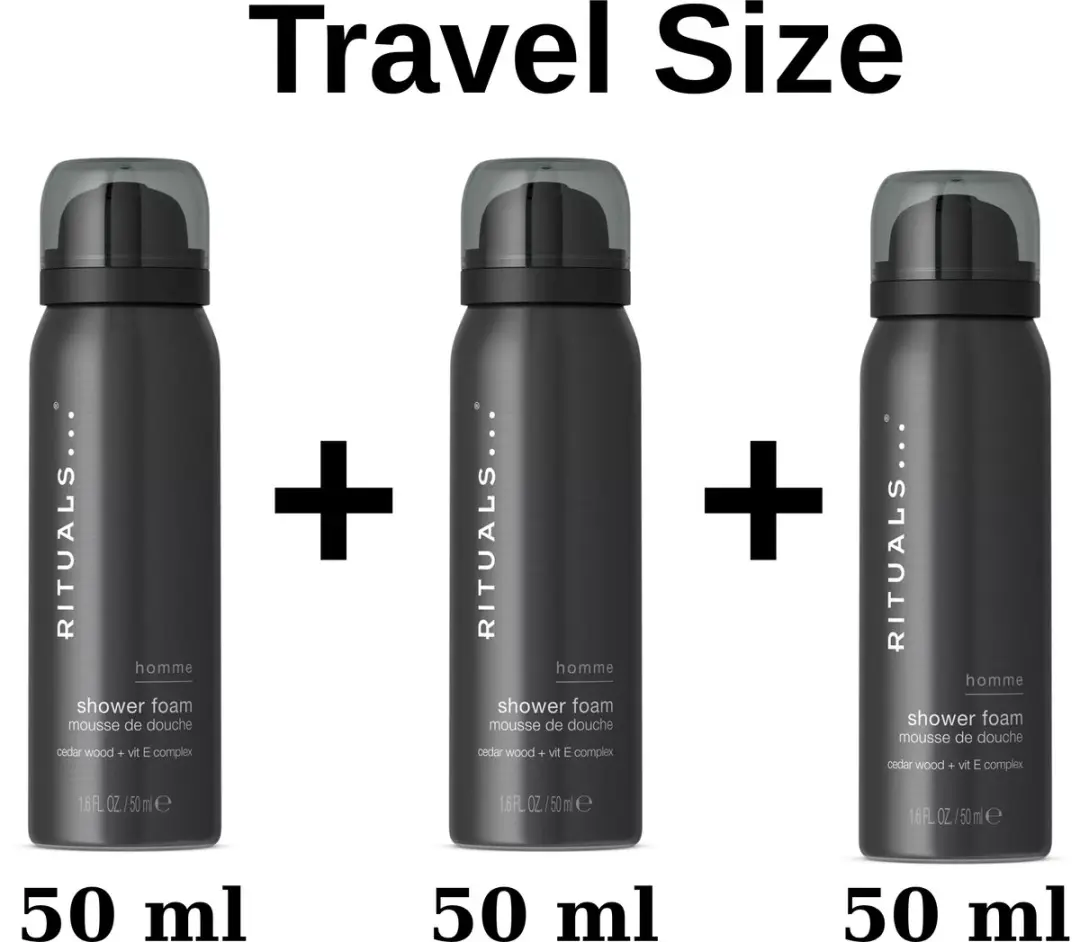 Rituals of Homme Travel Shower Foam 150ml