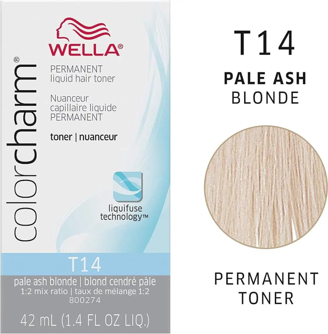Wella Professionals T14 Pale Ash Blonde Toner 42ml