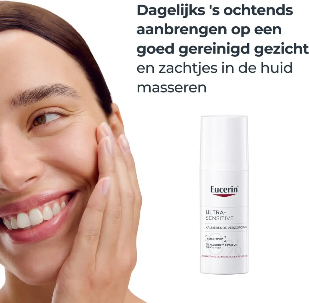 Eucerin UltraSENSITIVE Kalmerende Dagcrème 50ml - afbeelding 6 van 6