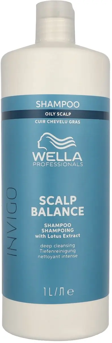 Wella Professionals Invigo Scalp Balance Shampoo 1000ml - afbeelding 6 van 6