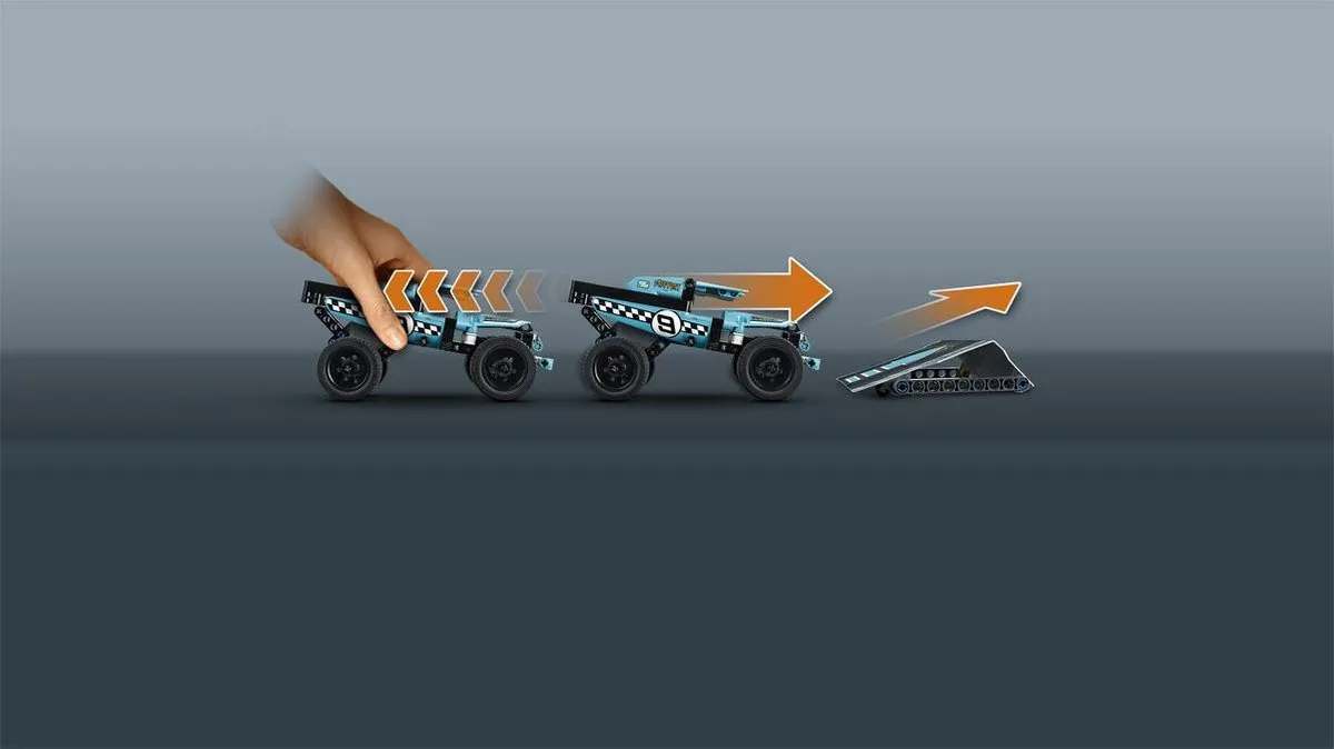 LEGO Technic Stunttruck 42059 - 142 Stukken - Zwart