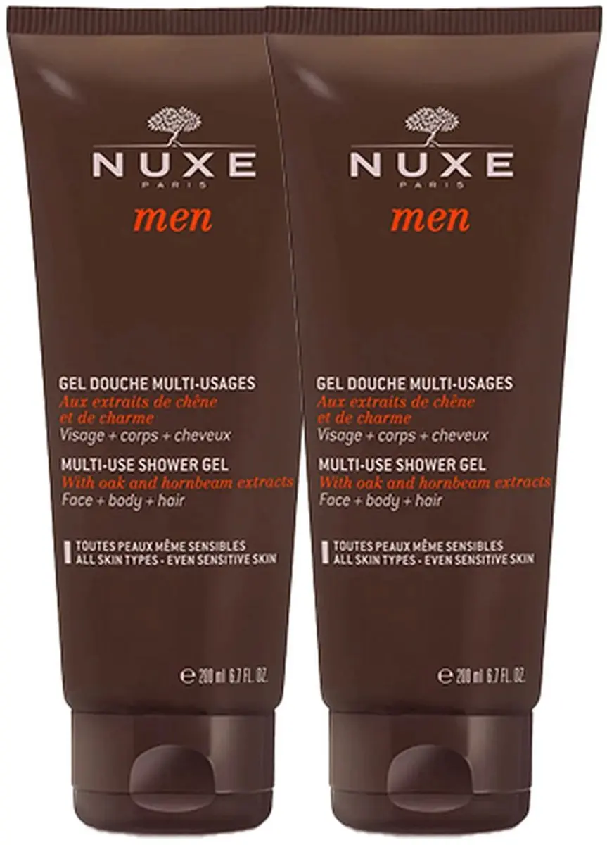 Nuxe Men Douchegel Duopack 2x200ml