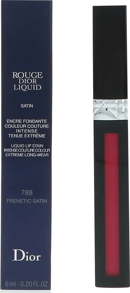 Dior Rouge Liquid Lipstick 788 Frenetic Satin - 6ml