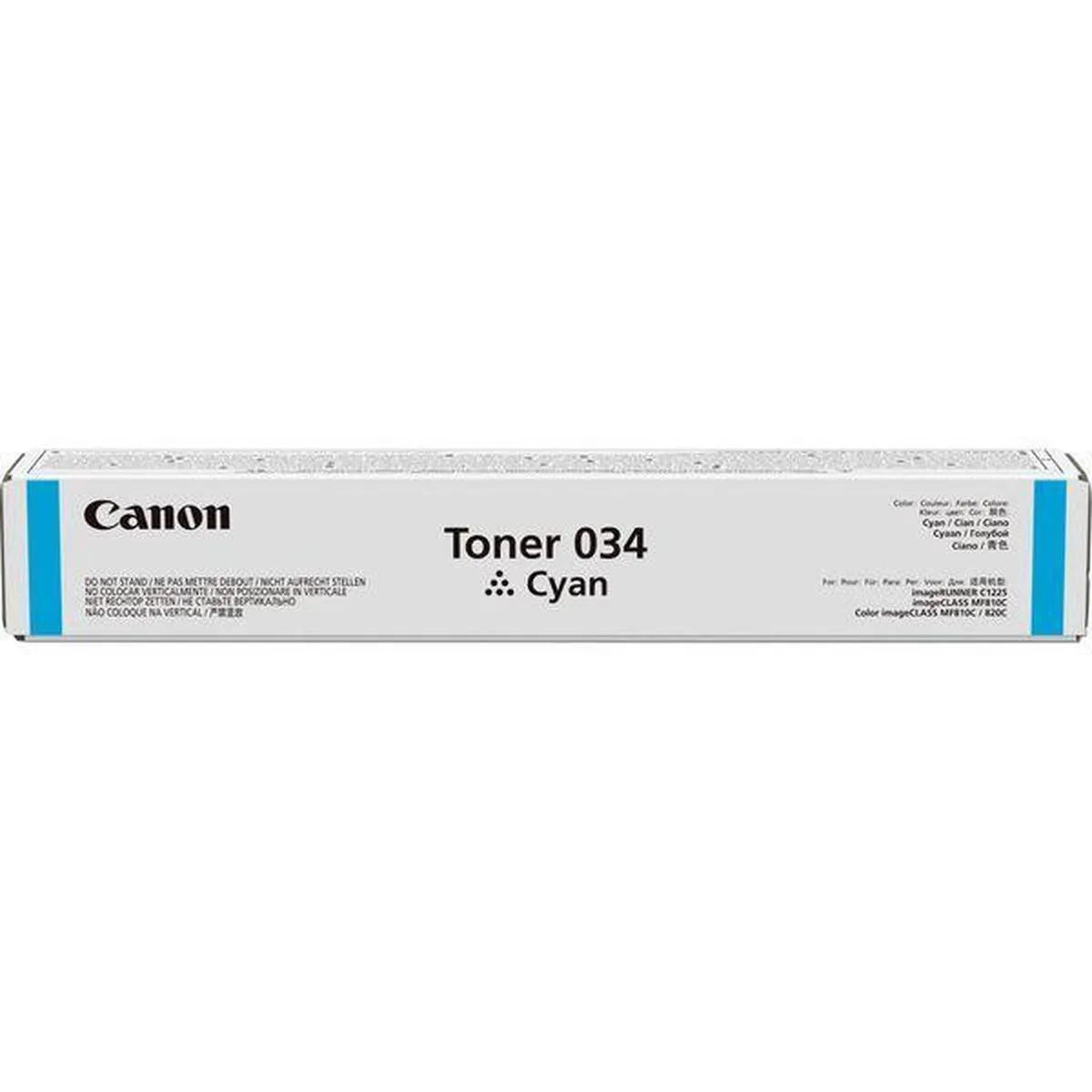 Canon 034 Cyan Tonercartridge 12000 Pagina's - 9453B001