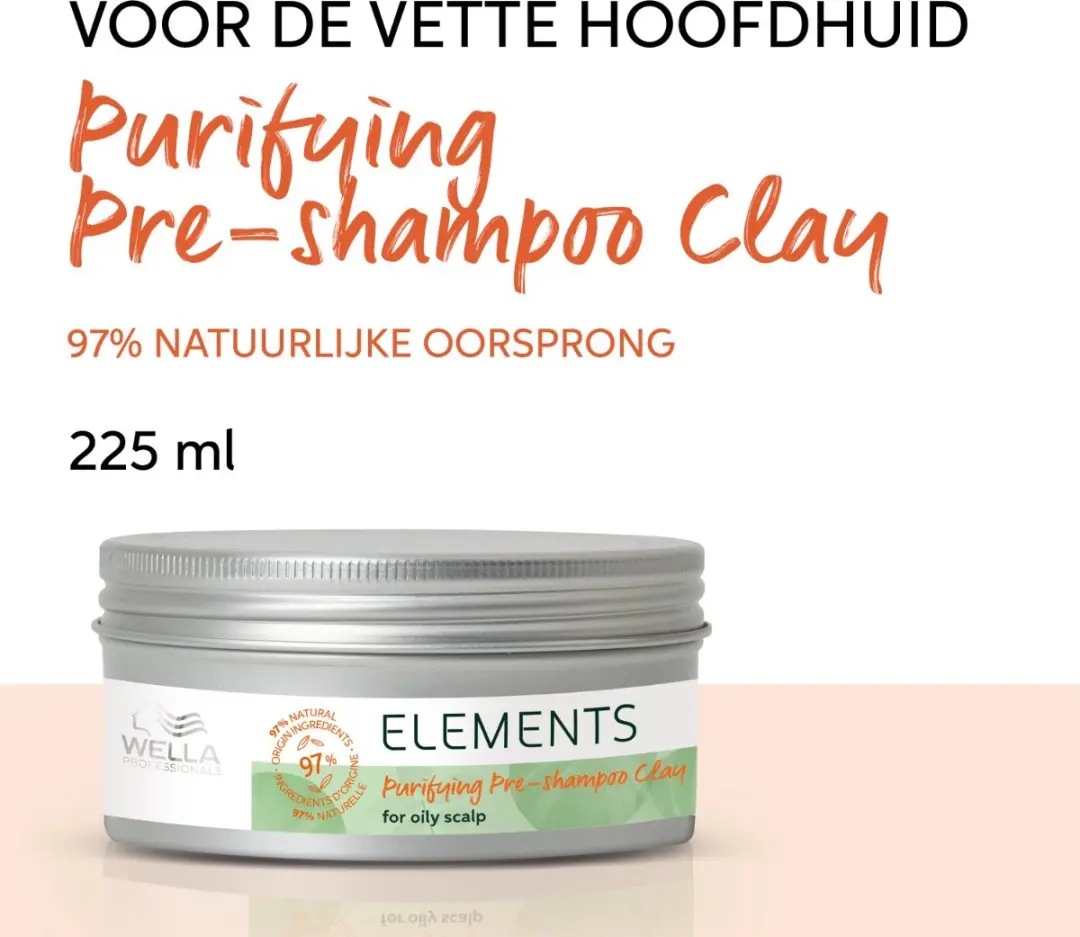 Wella Elements Purifying Pre-Shampoo Clay 225ml