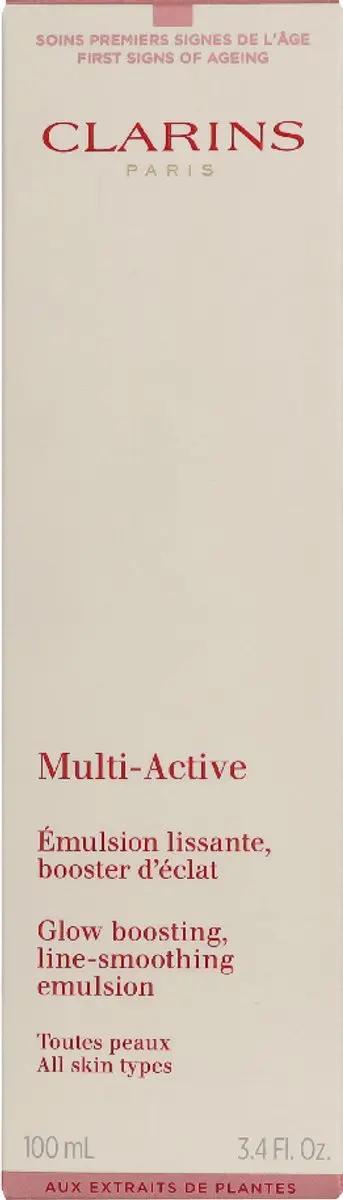 Clarins Multi-active Line-smoothing Emulsie 100ml - afbeelding 6 van 6