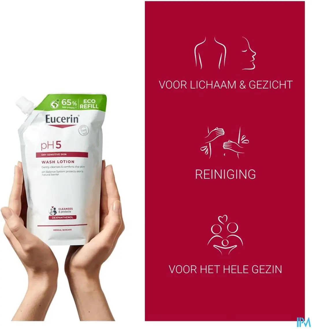 Eucerin Waslotion PH5 400ml - 3 Stuks