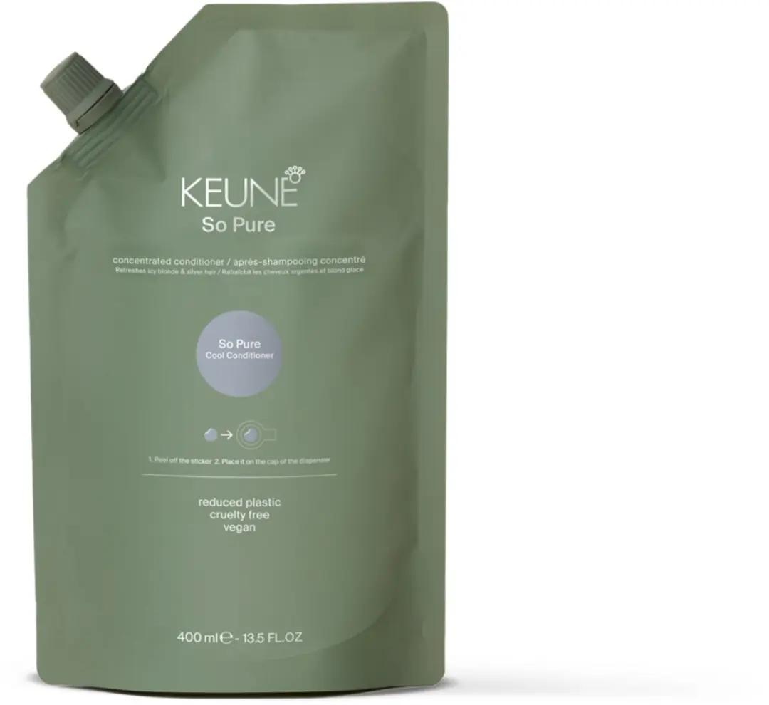 Keune So Pure Cool Conditioner Refill 400ml - Blond