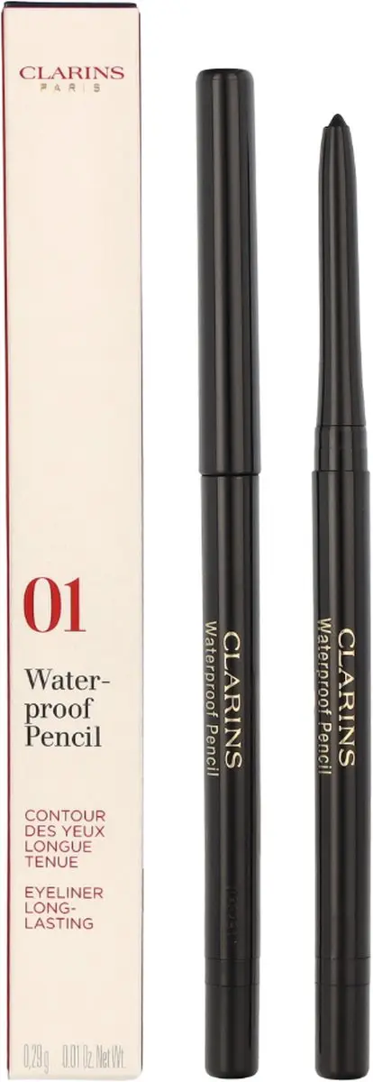 Clarins Waterproof Pencil Oogpotlood Black Tulip - 3g