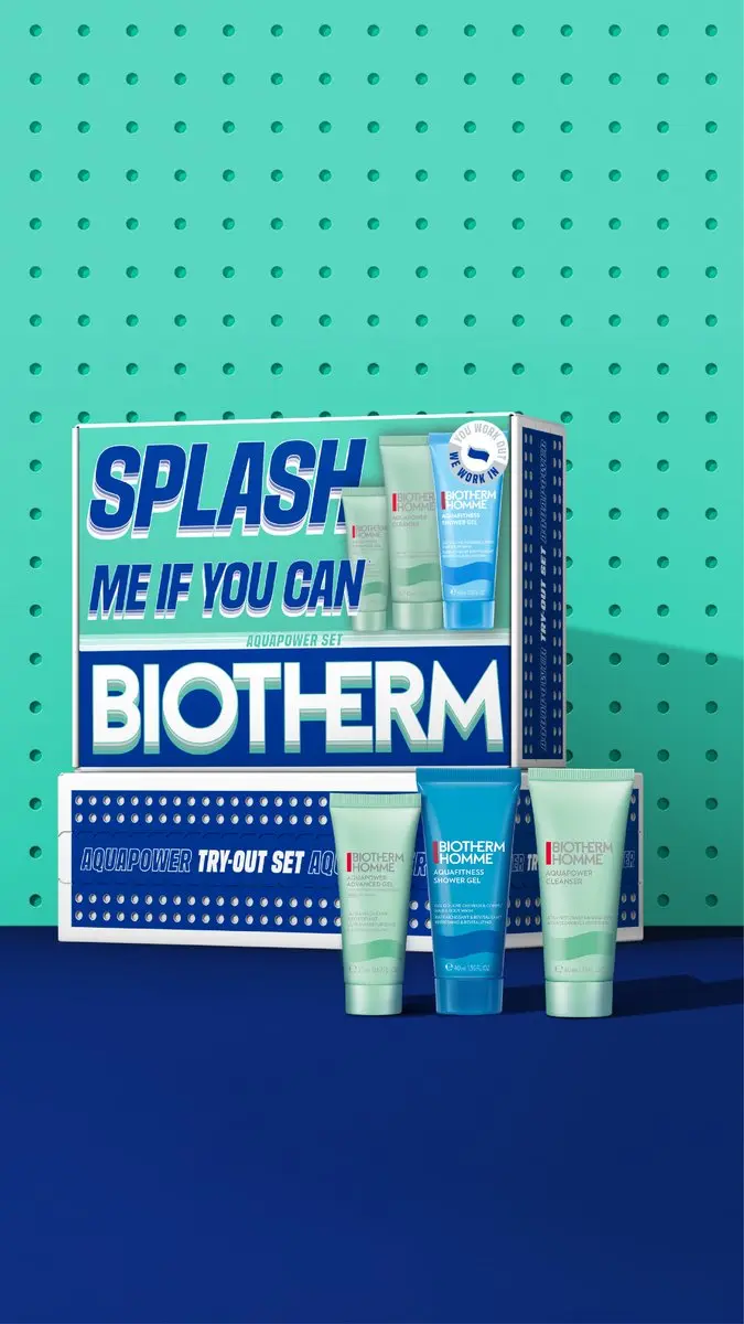Biotherm Skin Fitness Aquapower Set - 100ml