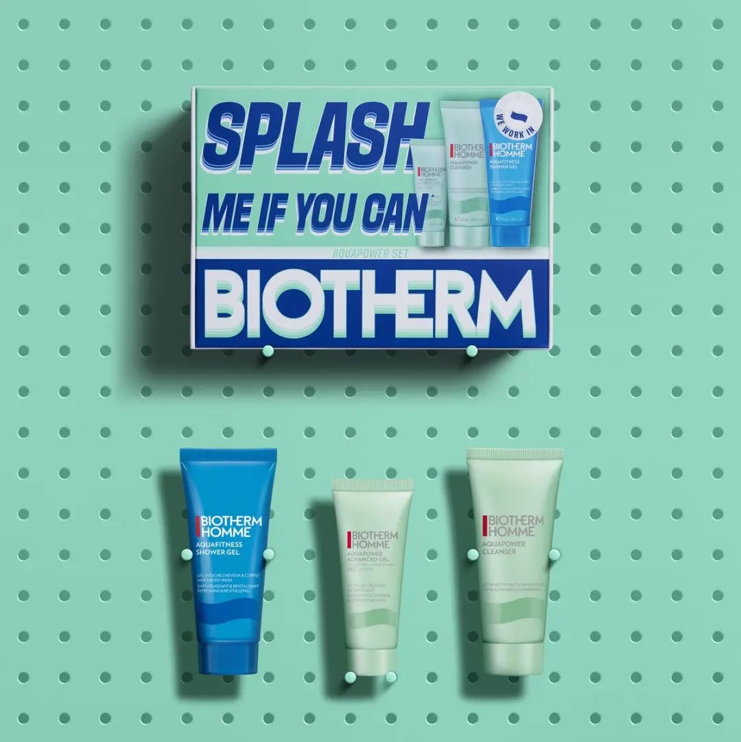 Biotherm Skin Fitness Aquapower Set - 100ml