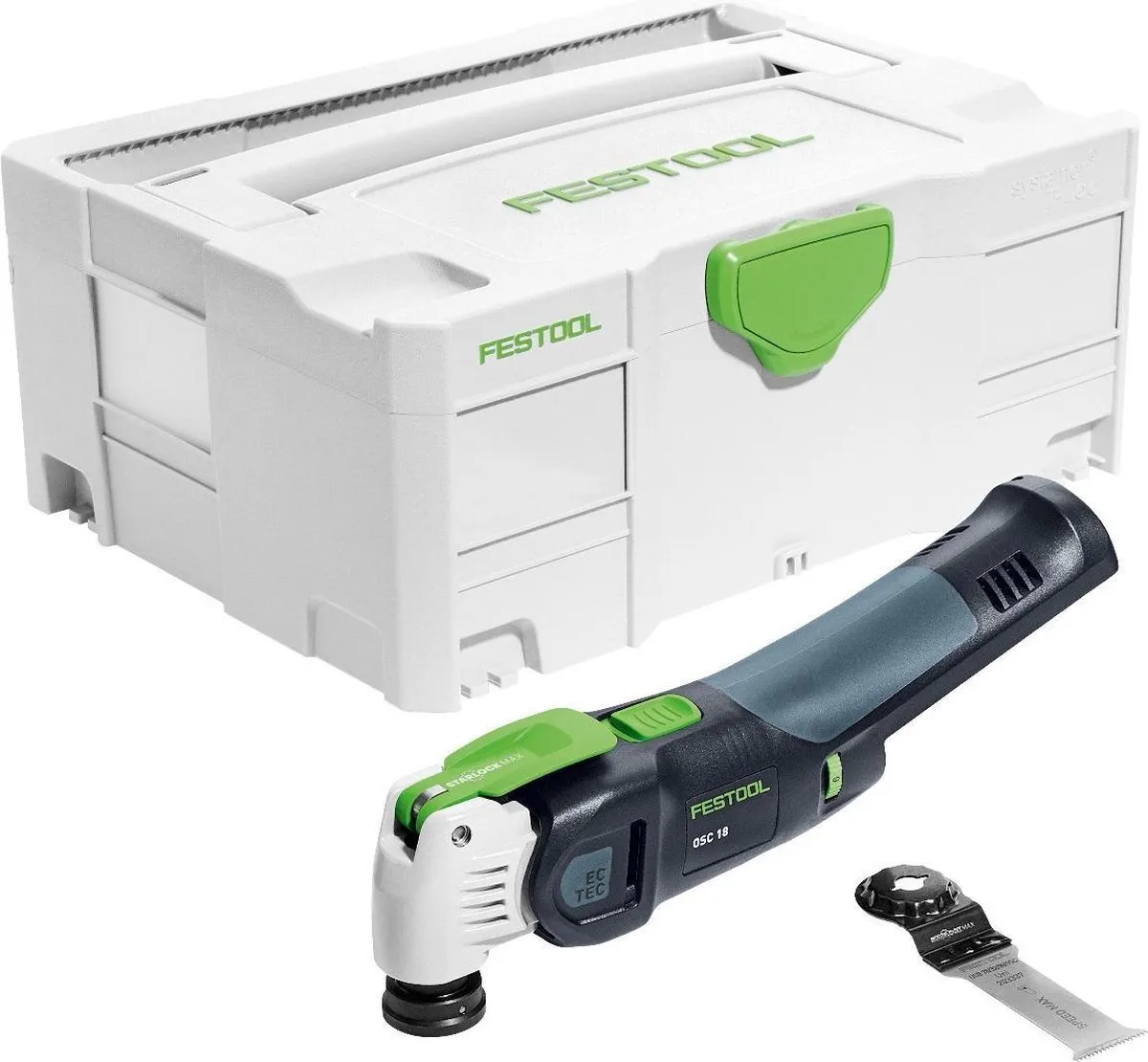 Festool OSC 18 Li E-Basic Oscillerende Accu Multitool