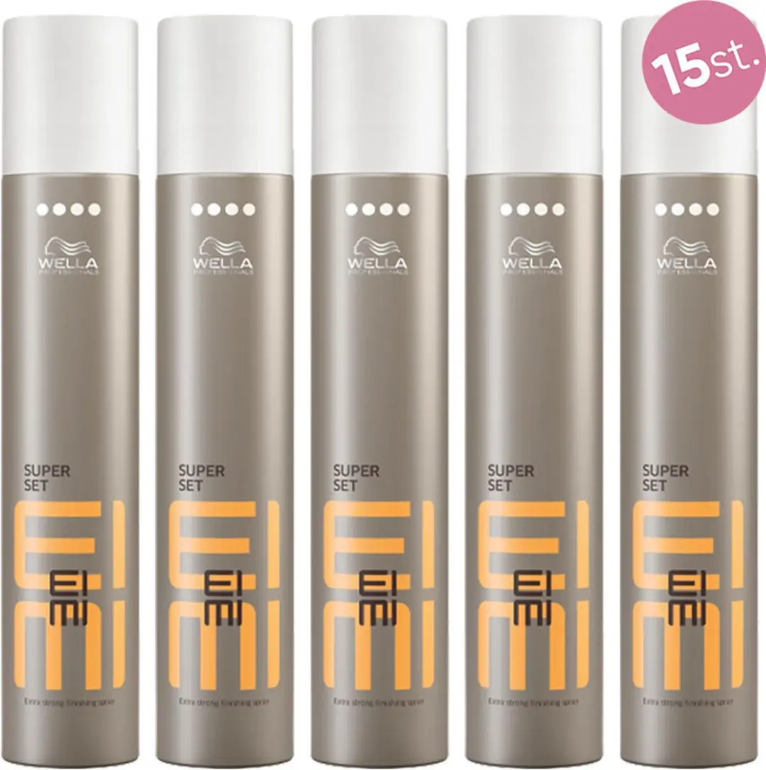 Wella Professionals EIMI Super Set Haarlak 300ml - 15 Stuks