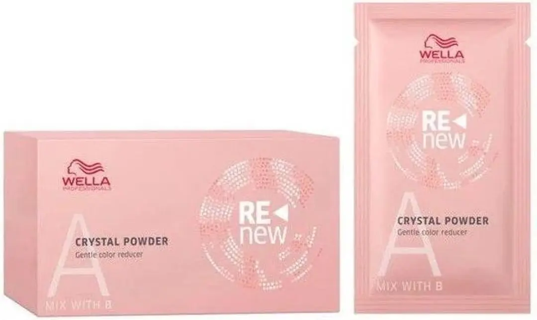 Wella Professionals Crystal Powder 5X9gr - 59ml - Zwart