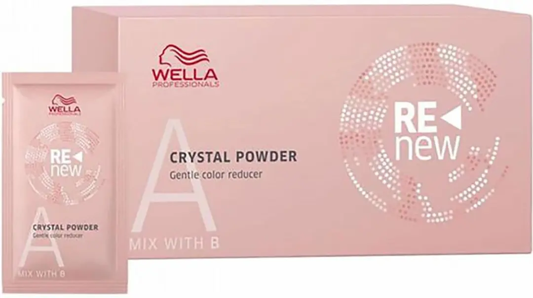 Wella Professionals Crystal Powder 5X9gr - 59ml - Zwart