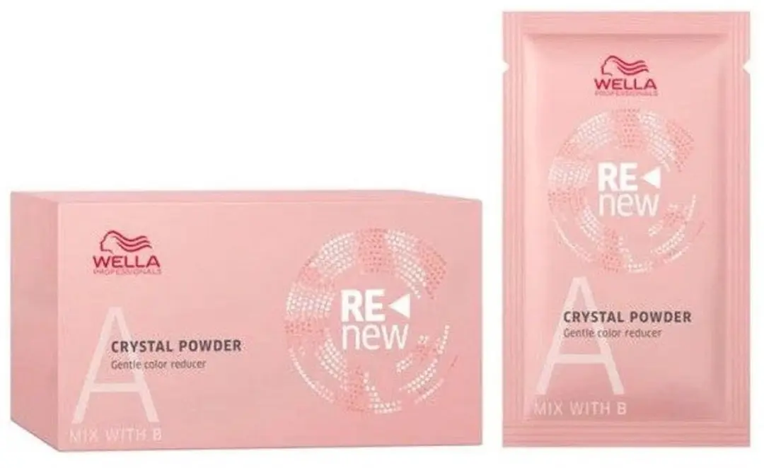 Wella Professionals Crystal Powder 5X9gr - 59ml - Zwart - afbeelding 6 van 6