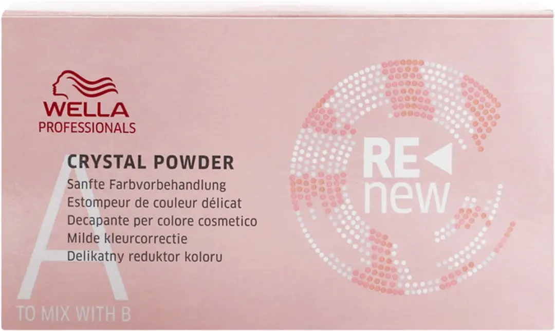 Wella Professionals Crystal Powder 5X9gr - 59ml - Zwart