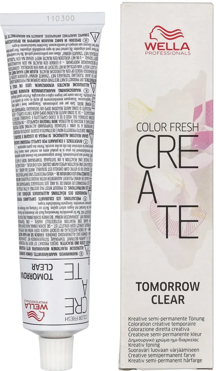 Wella Professionals Color Fresh Create Tomorrow Clear Haarverf 60ml - Zwart